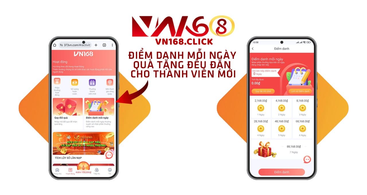 Điểm Danh Hằng Ngày – Quà Tặng Liên Tục, Thưởng Càng Lớn